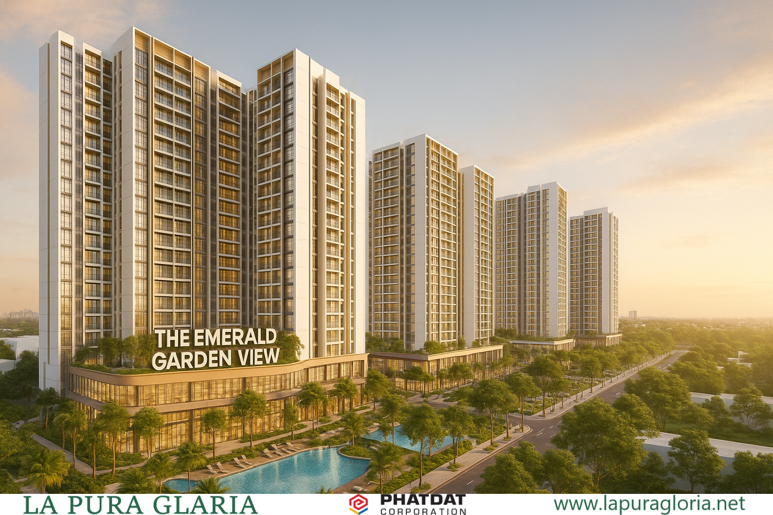 Phối Cảnh The Emerald Garden View