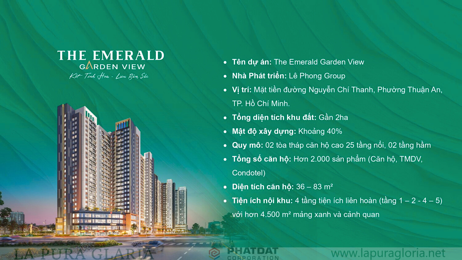Tổng Quan The Emerald Garden View Thuận An