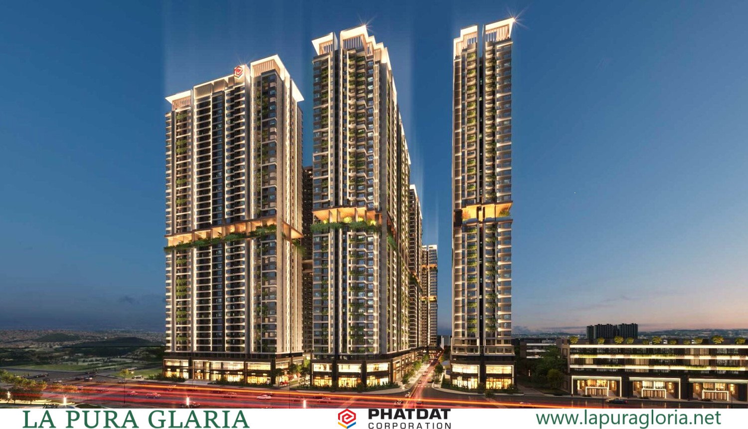 Dự án La Pura Dưới ánh Chiều Tà