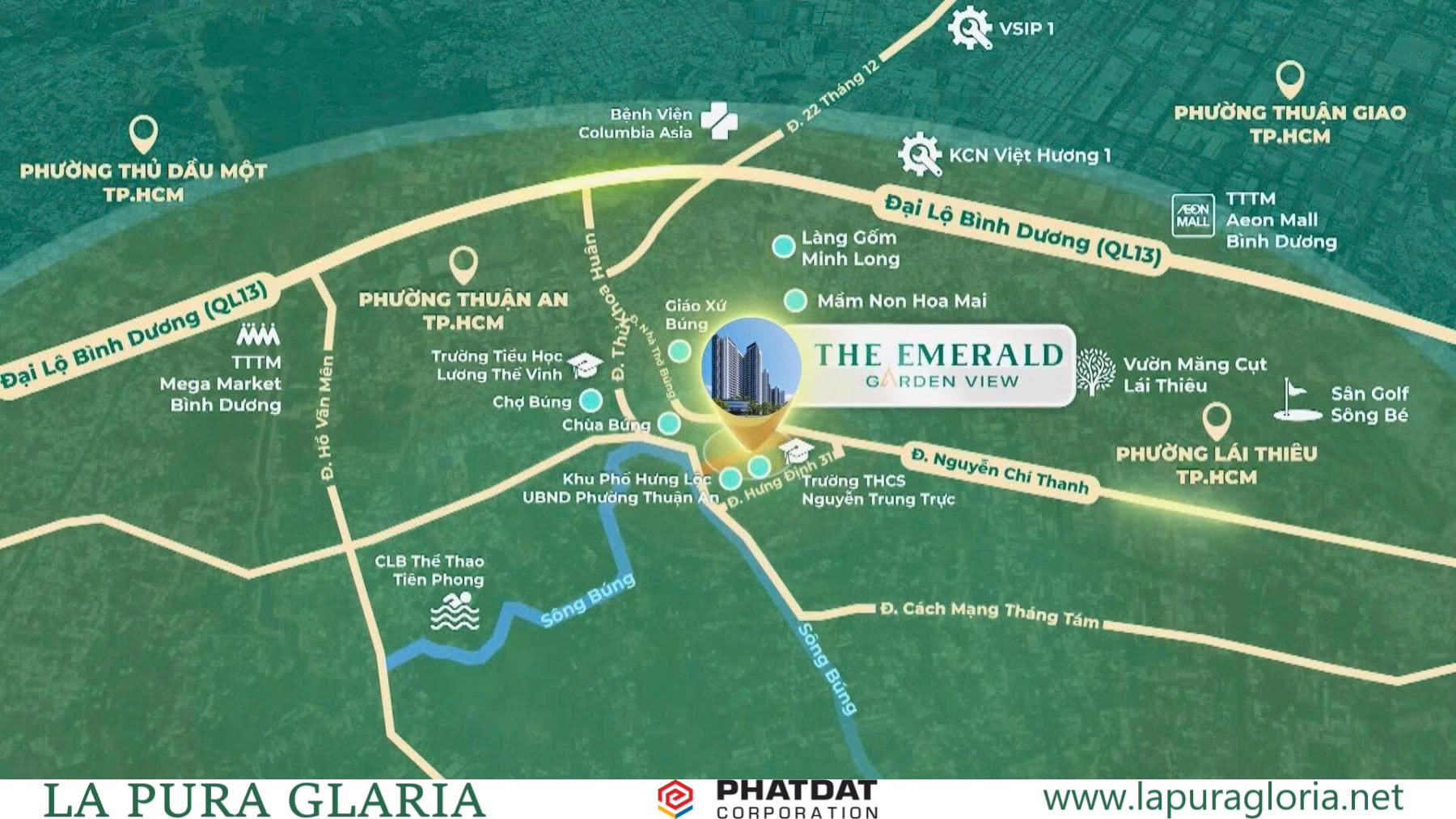 Vị Trí The Emerald Garden View